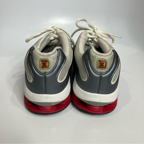 Nike shox Allegria sneakers white gray pink women’s size 9.5 activewear athletic - Picture 4 of 10